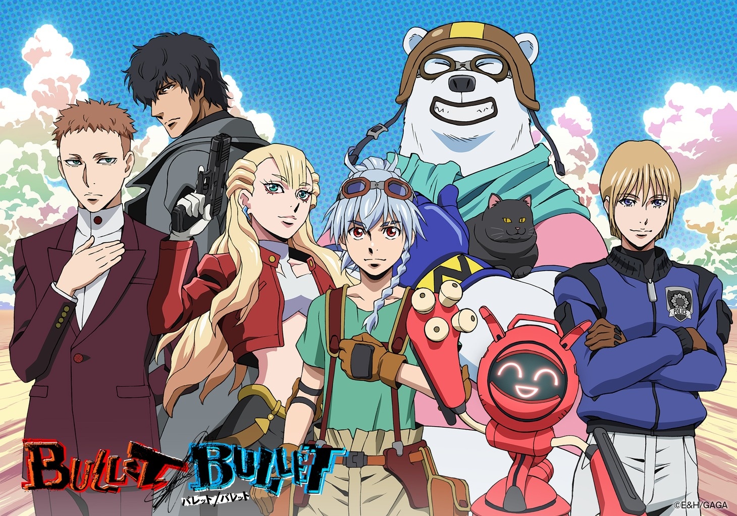 Anime BULLET/BULLET revela nova imagem e mais membros no elenco de