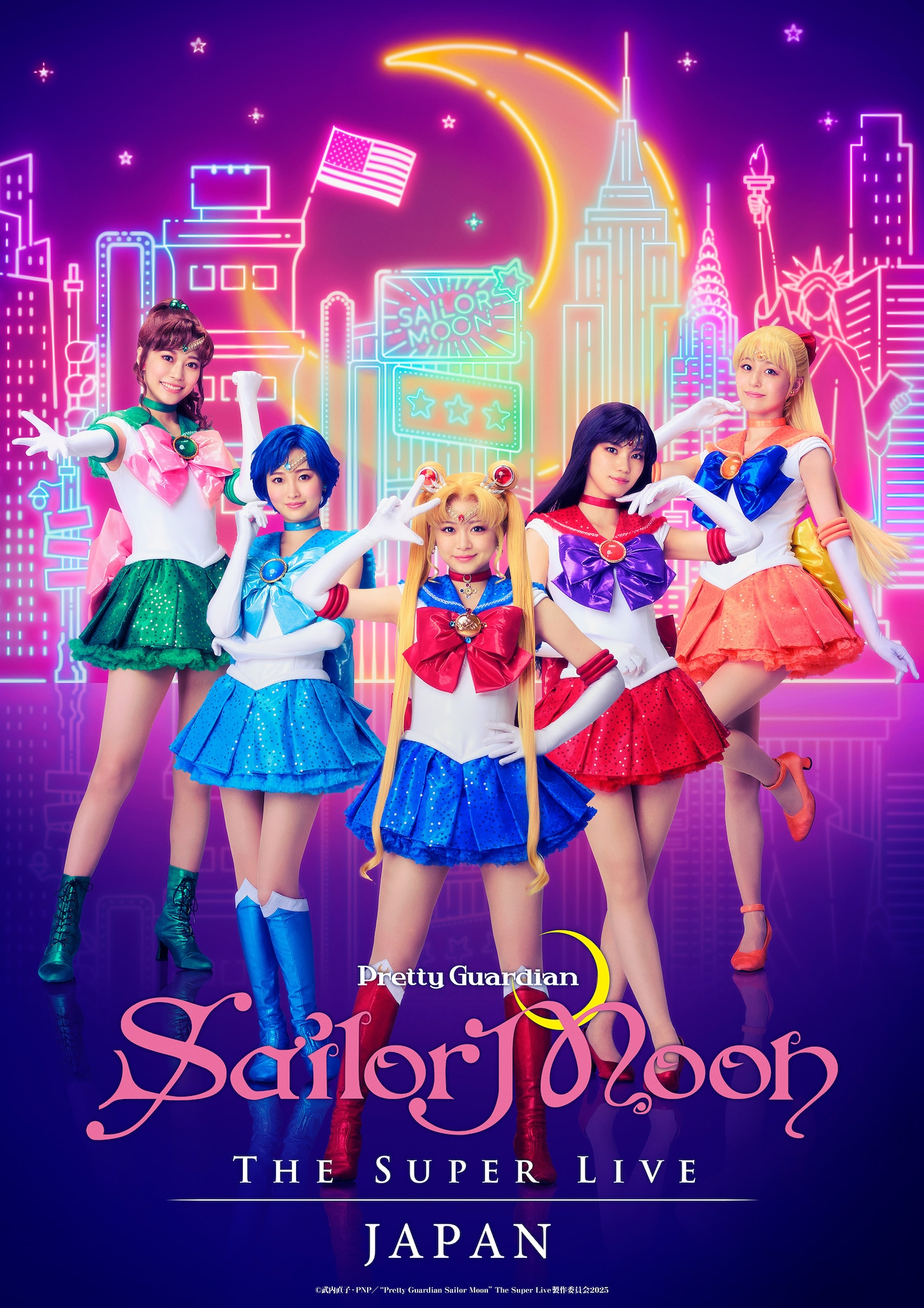 Pretty Guardian Sailor Moon: The Super Live! Celebrates Return to