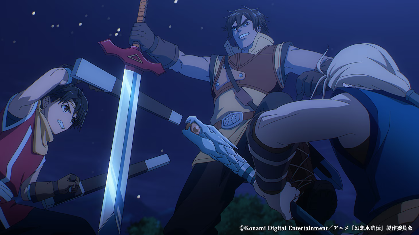 Suikoden The Anime - Trailer baru menampilkan visual karakter utama dan adegan pertempuran
