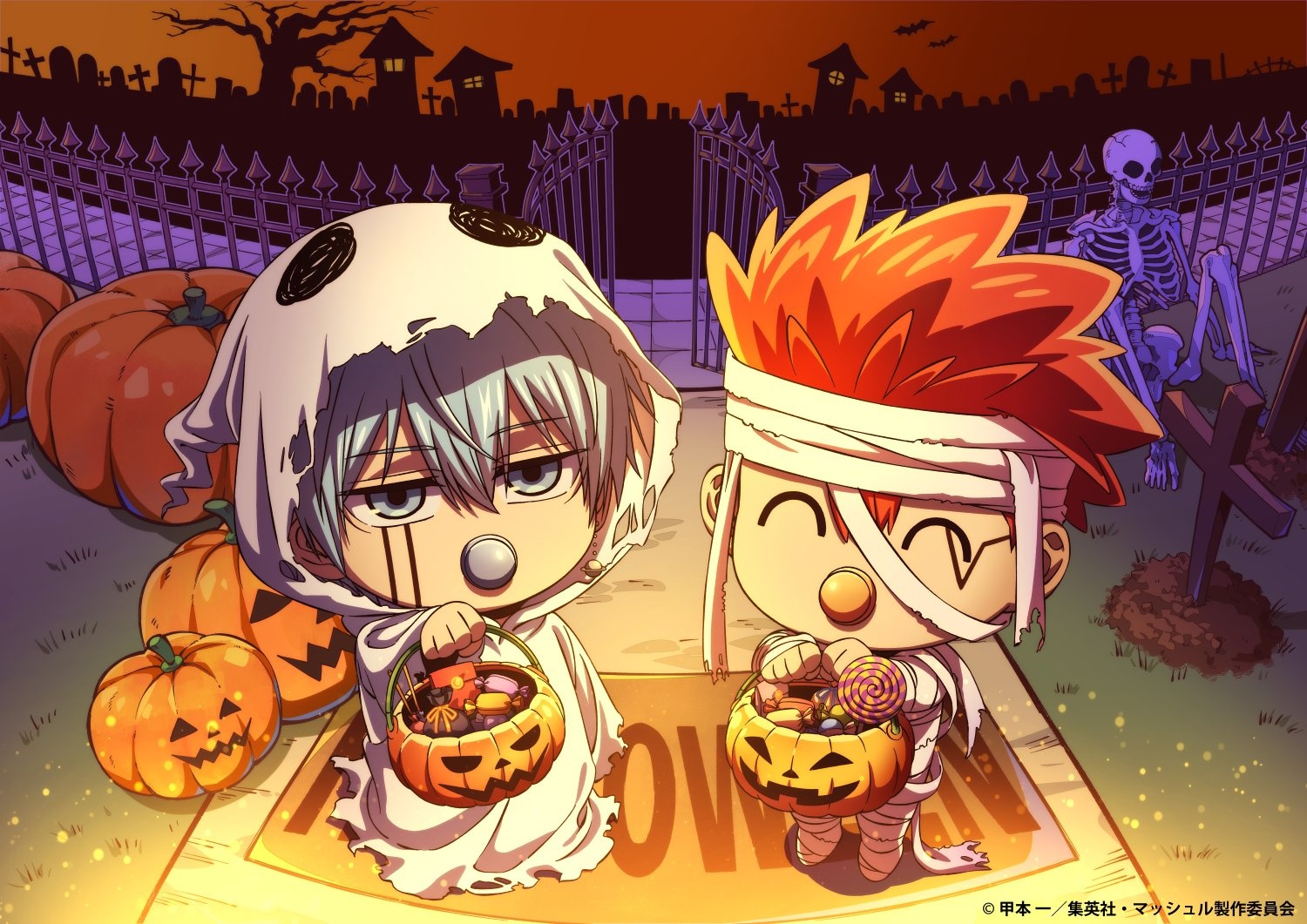 MASHLE: MAGIC AND MUSCLES Halloween artwork 2026