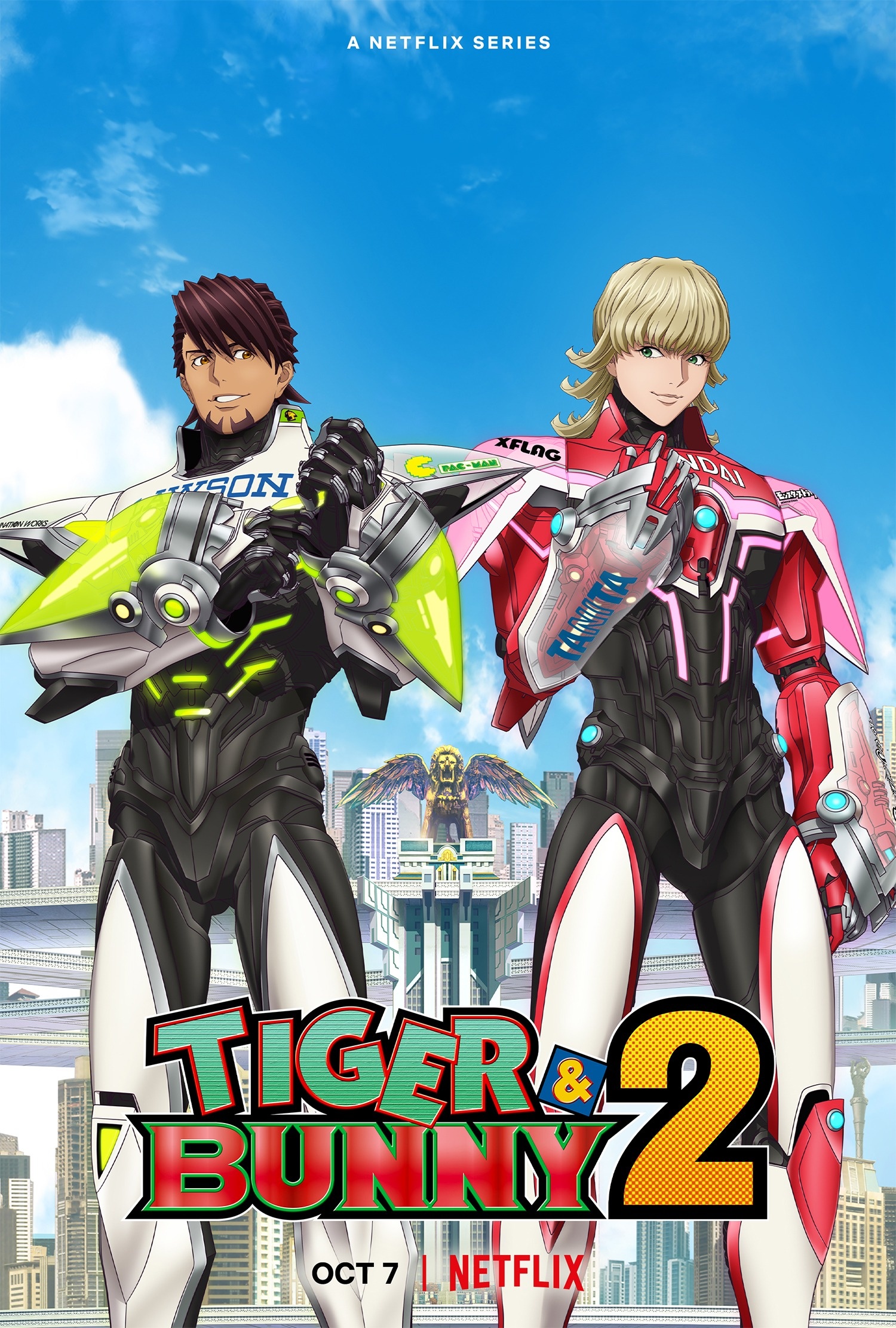 TIGER & BUNNY 2 Anime Serves Up Heroic New Anime Visual For Second