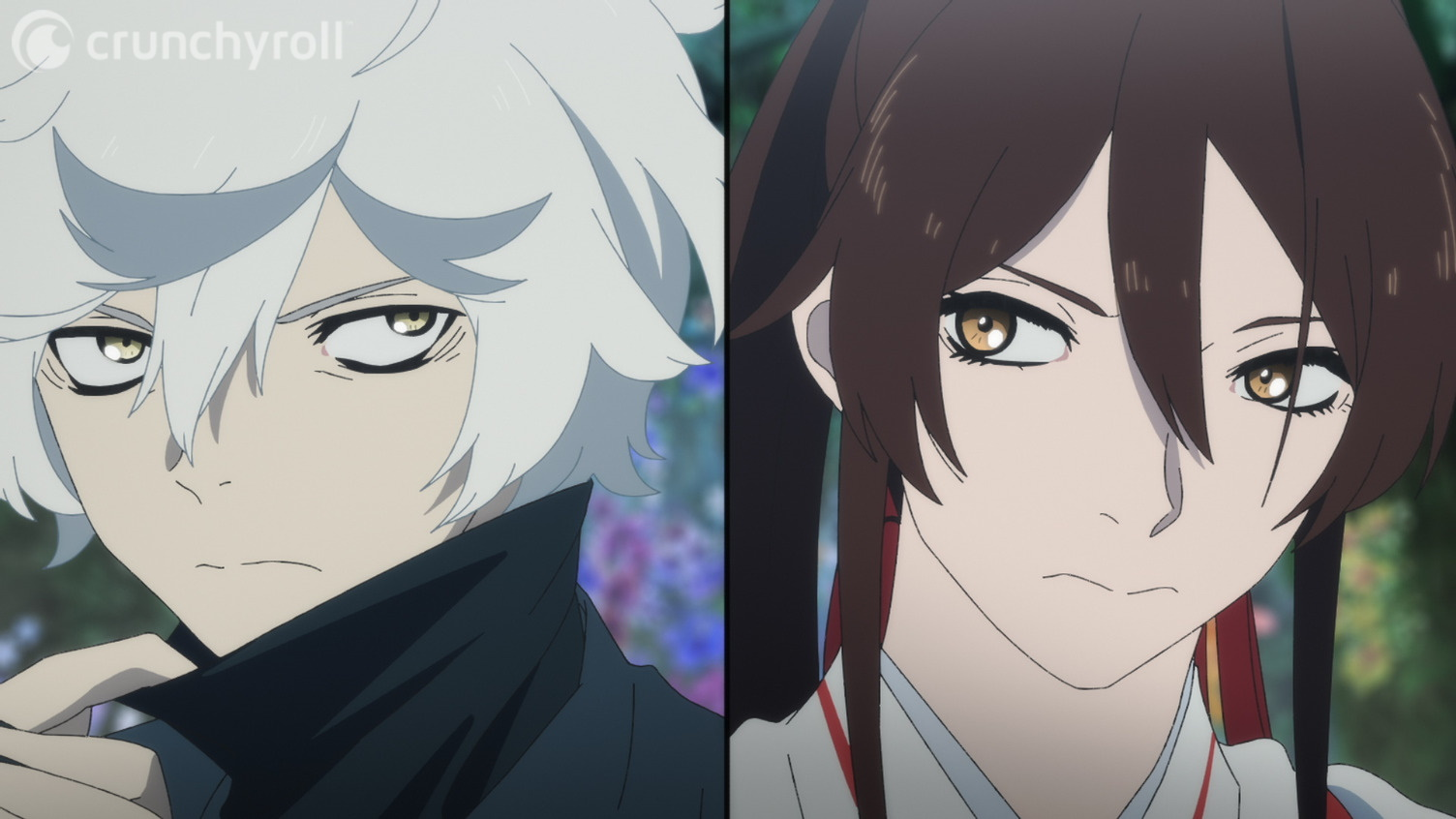 Hells Paradise Gabimaru Sagiri Duo Anime Captura de tela