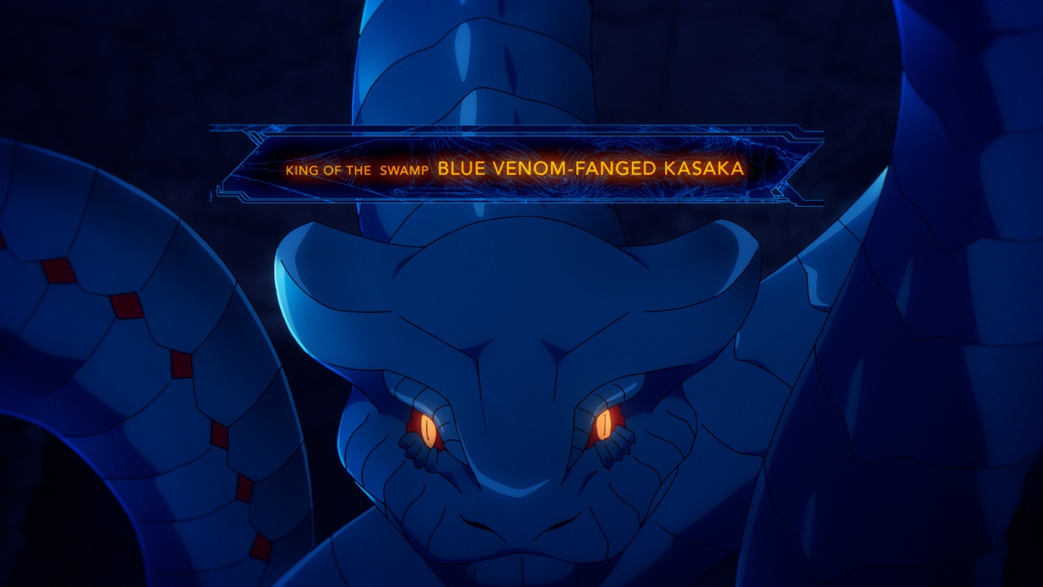 Blue Venom Fanged Kasaka Solo Leveling