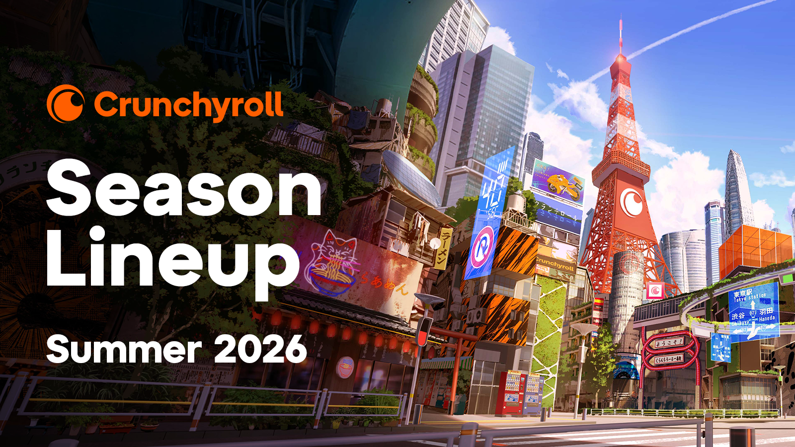 Lineup musim panas 2026 dari Crunchyroll