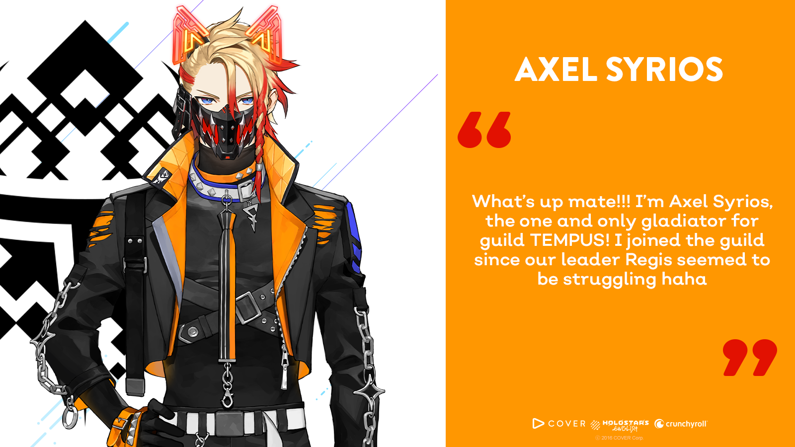 INTERVIEW: VTuber Axel Syrios on Stinky Smells, Character
