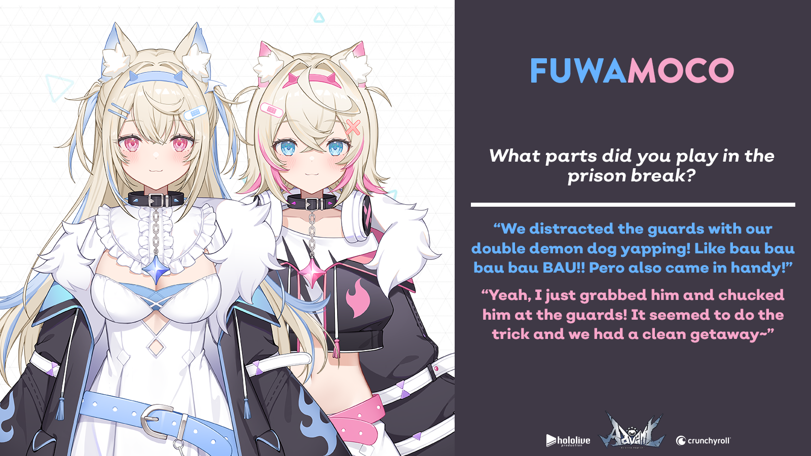 hololive English -Advent- FUWAMOCO Interview -Crunchyroll News