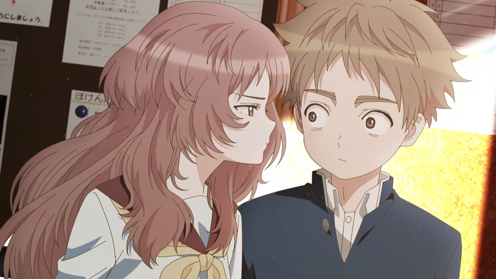 Primeiro trailer de The Girl I Like Forgot Her Glasses é divulgado