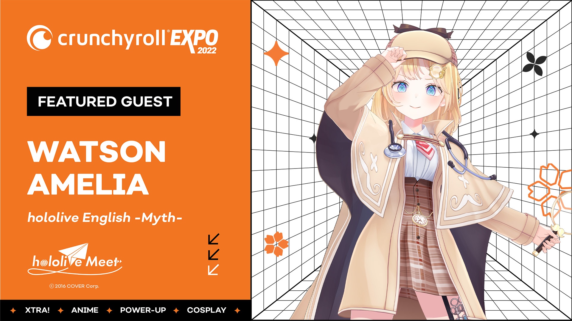 Massive hololive Guest Lineup Revealed for Crunchyroll Expo 2022