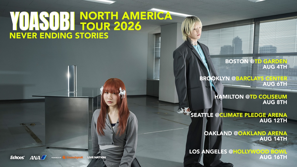 YOASOBI “Never Ending Stories” North America Tour Begins in August