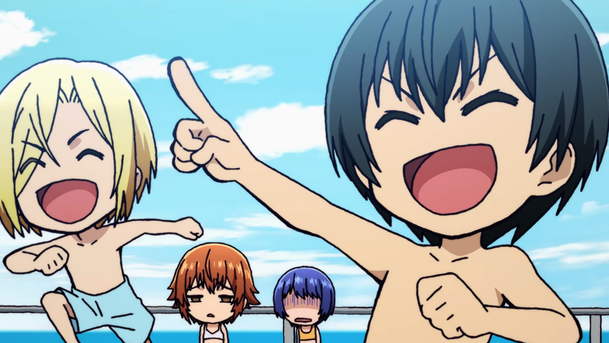Grand Blue Dreaming Temporada 3 entra en modo verano con su opening y ending