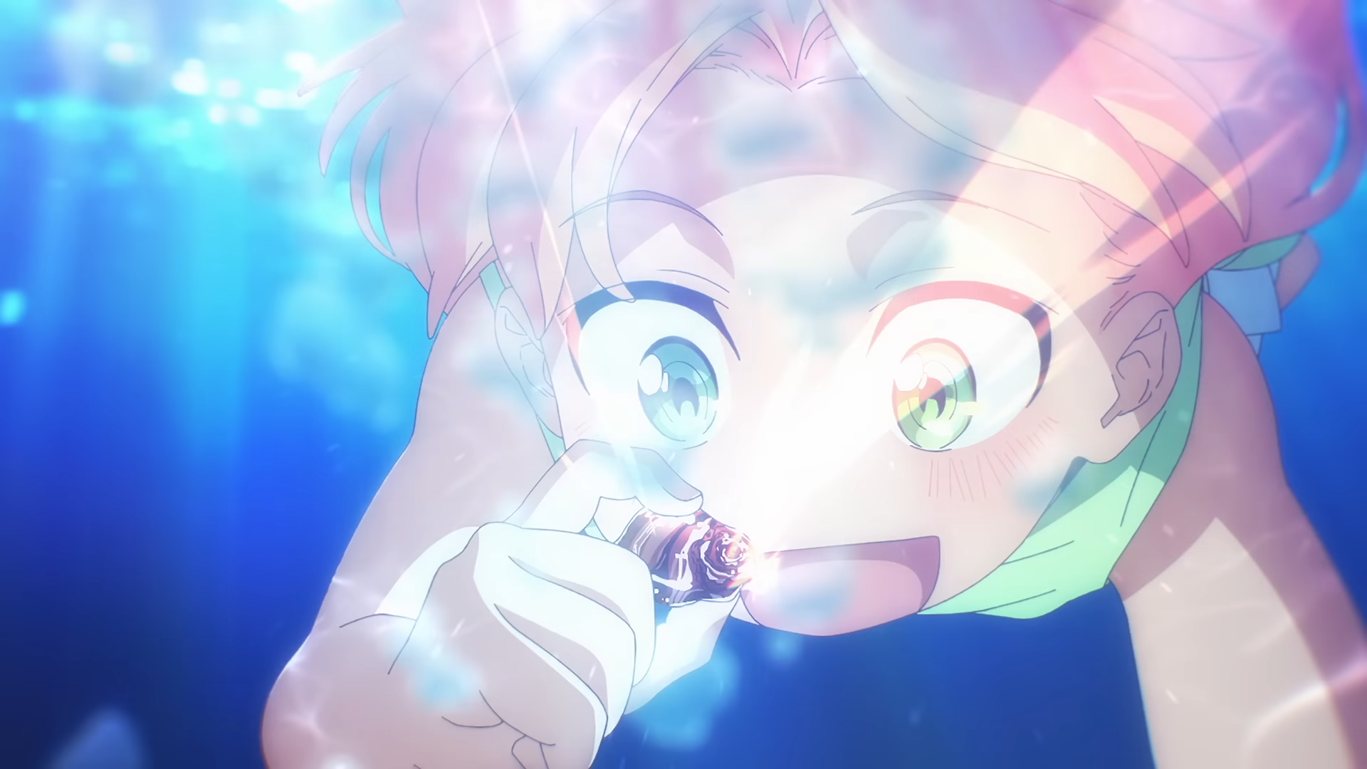 荒砥 凪　色紙　瑠璃の宝石 荒砥凪　Ruri Rocks Nagi Arato Ruri Rocks Anime Goes Exploring in Creditless Opening and Ending
