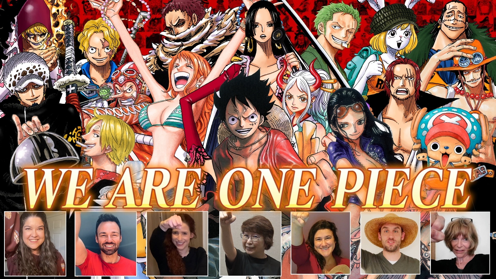 CONHEÇA OS DUBLADORES DE ONE PIECE 