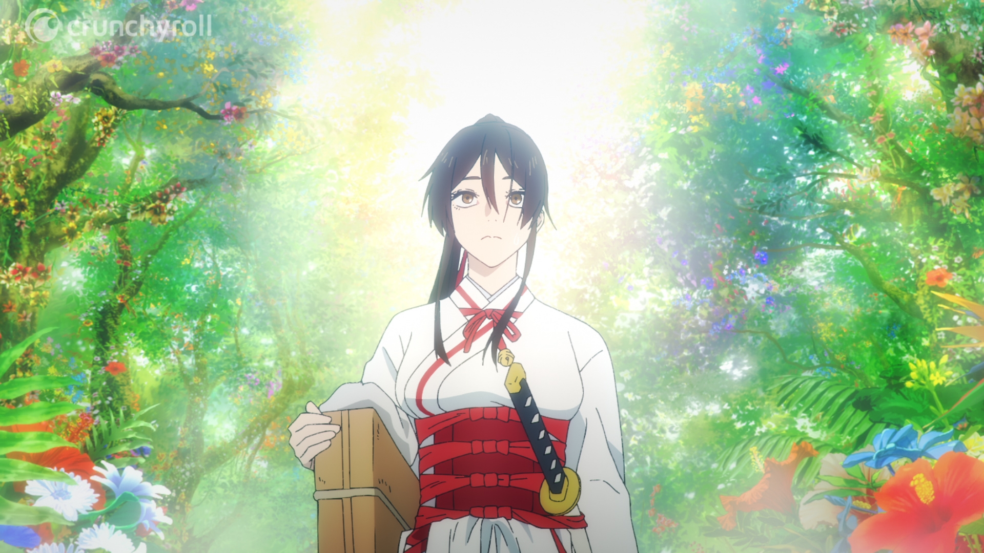 Hells Paradise Sagiri Anime Captura de tela