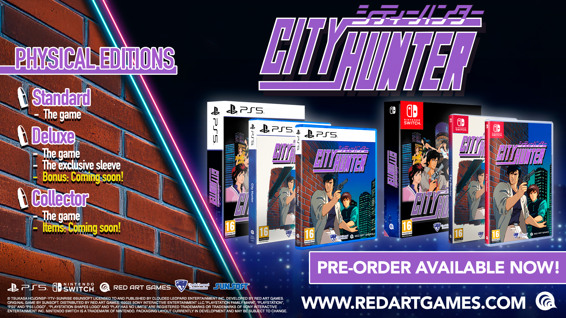 City Hunter PC Engine Game Gets Remaster for Consoles and