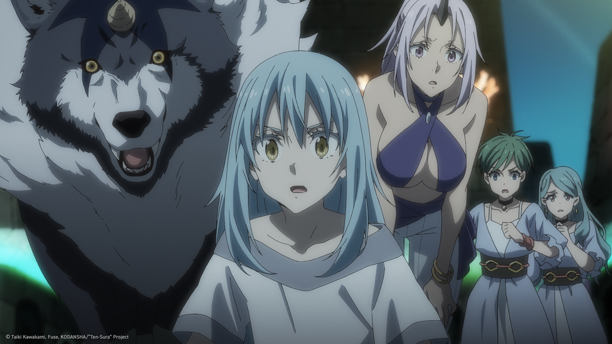La película That Time I Got Reincarnated as a Slime: Lágrimas del mar celeste ya se puede ver en Crunchyroll