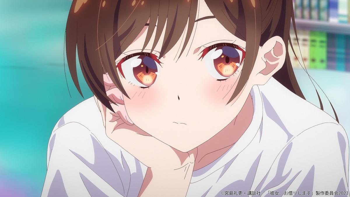 Chizuru Heads to the Temple in Rent-a-Girlfriend x TenPuru Anime