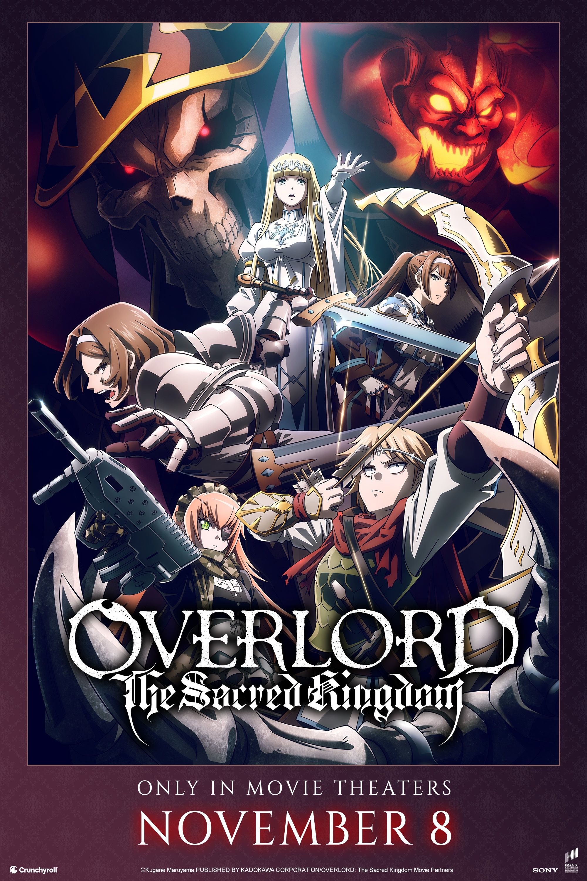 OVERLORD: The Sacred Kingdom Movie Rocks out in Special Video 