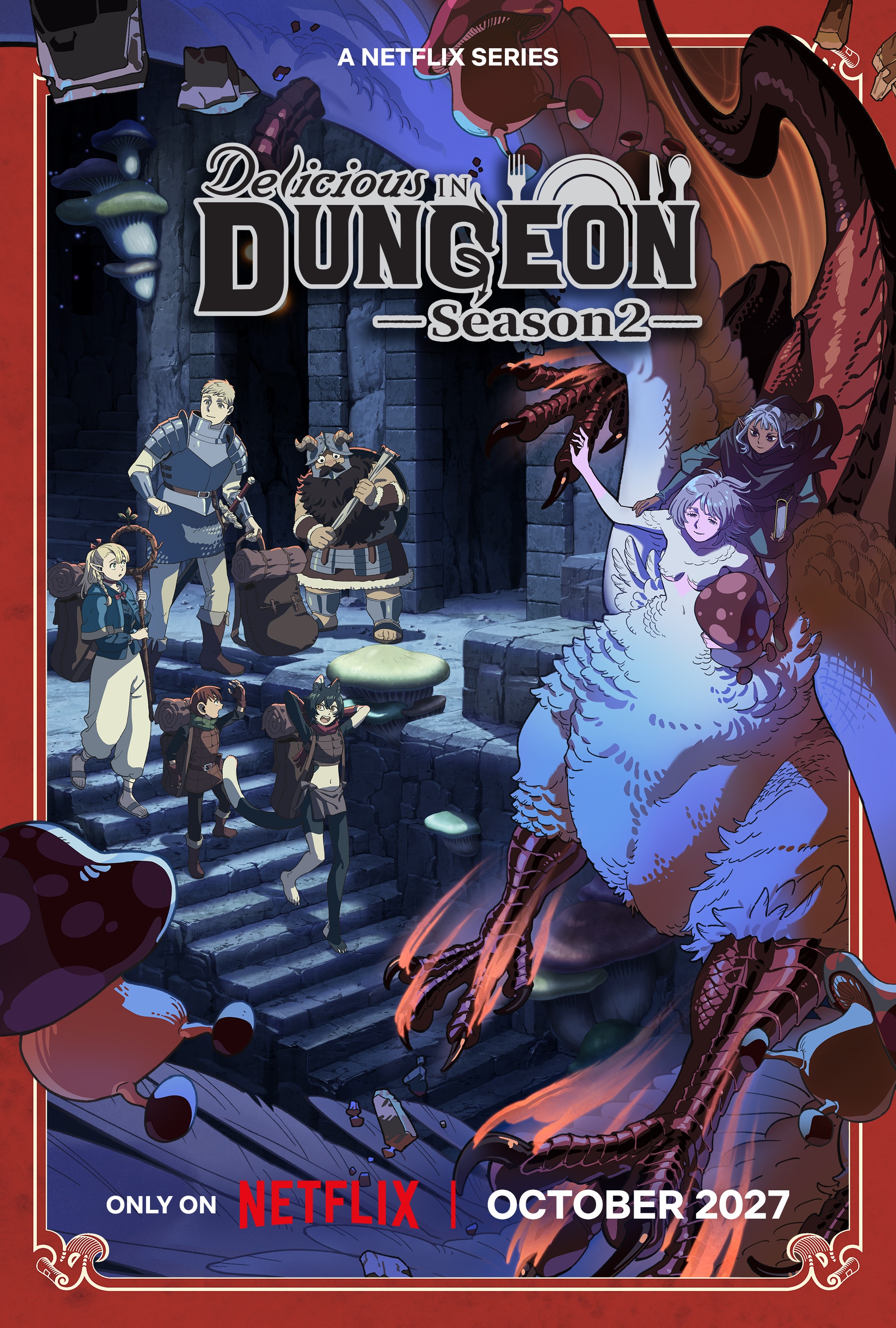 Delicious in Dungeon Season 2 Anime Ultra Teaser Visual