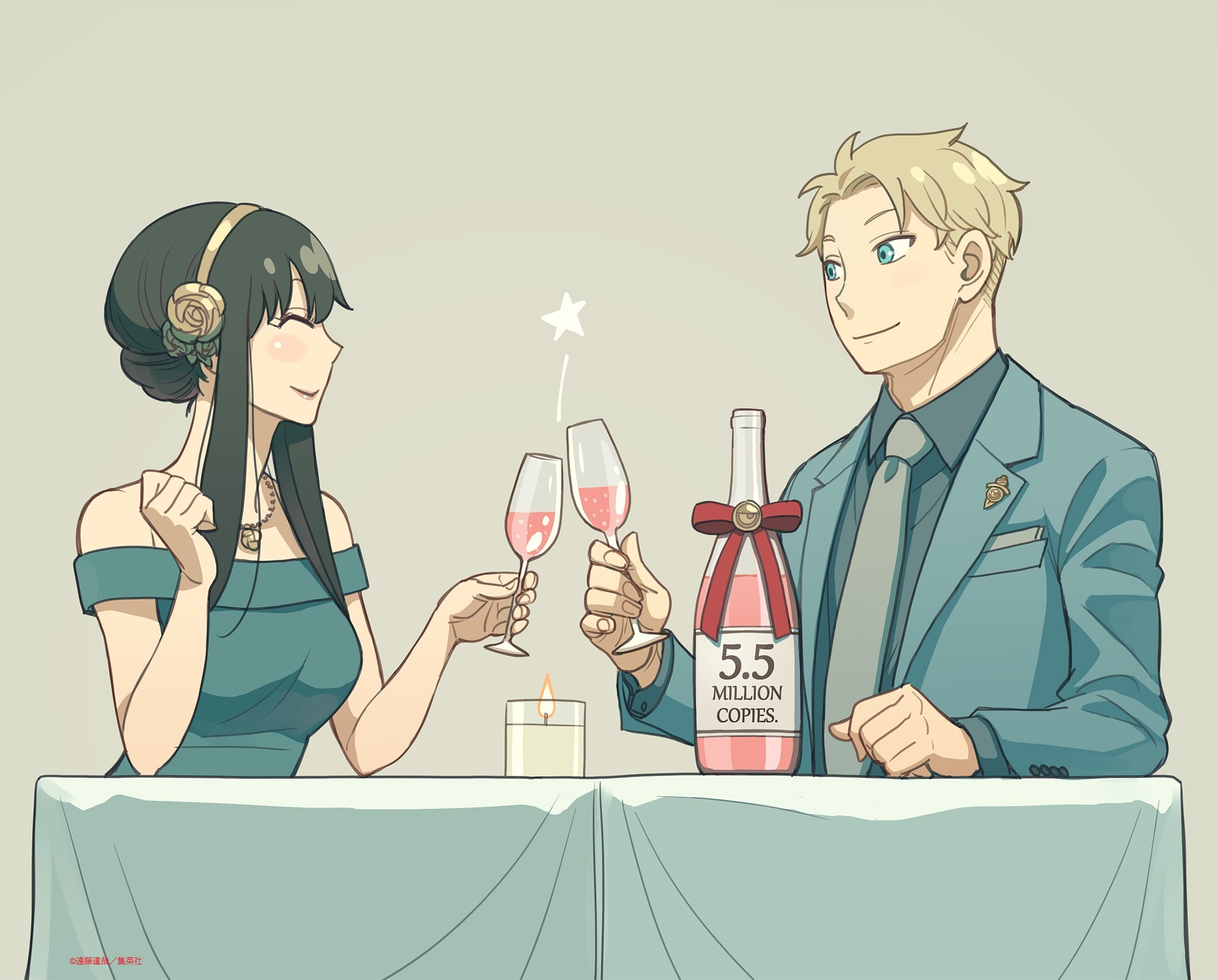 Spy x Family Toasts to 5.5 Million Copies in Circulation - Crunchyroll News