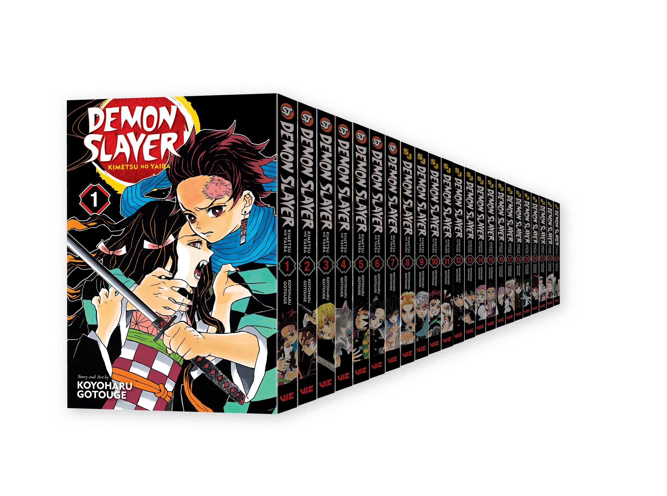 VIZ Media Announces Complete Demon Slayer Manga Box and More 
