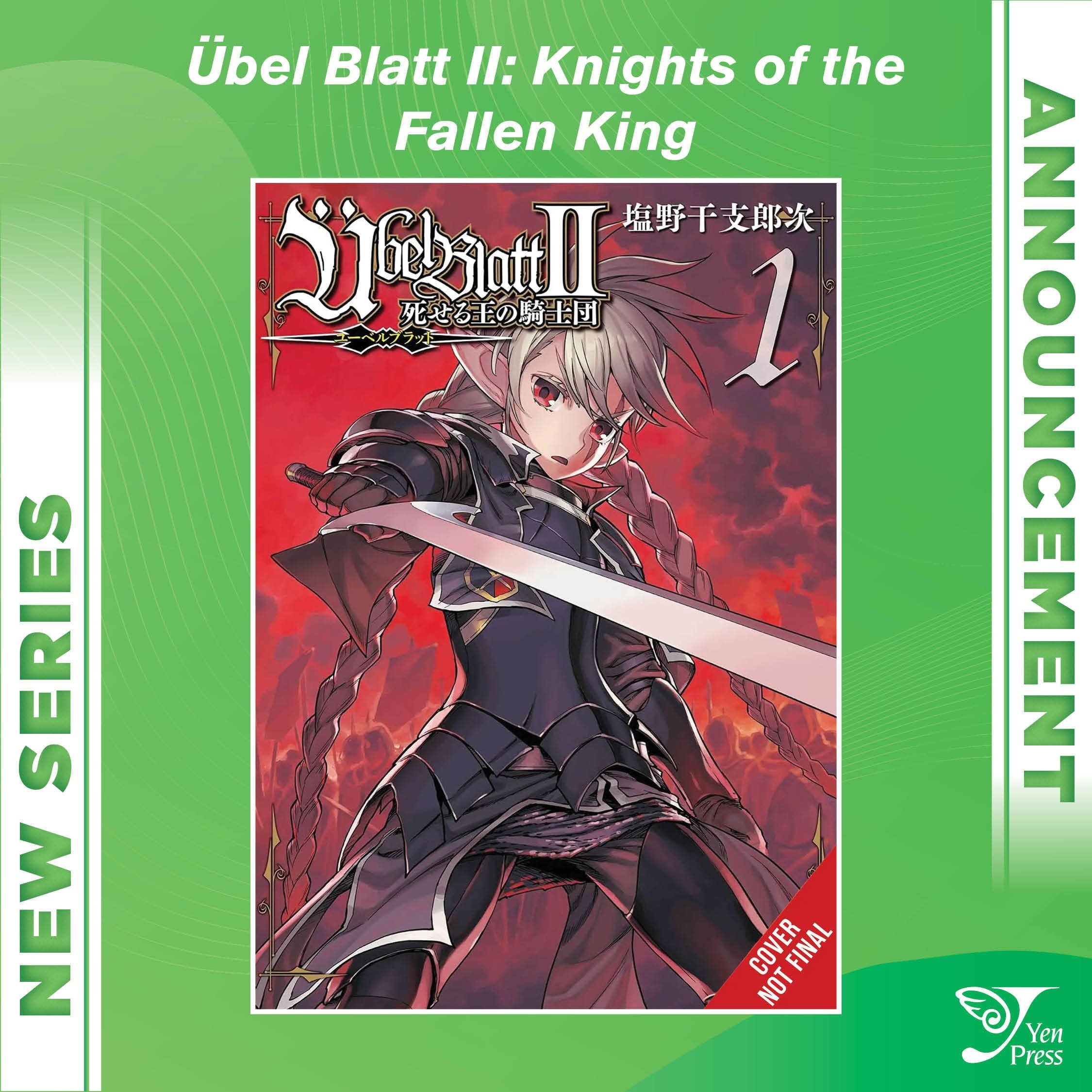 Yen Press Übel Blatt II: The Goblin Samurai Manga Releases