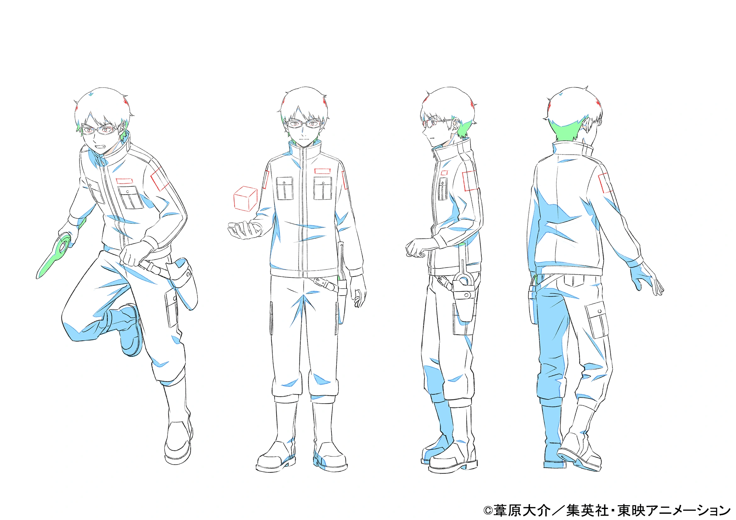 World Trigger 1st Season Designs