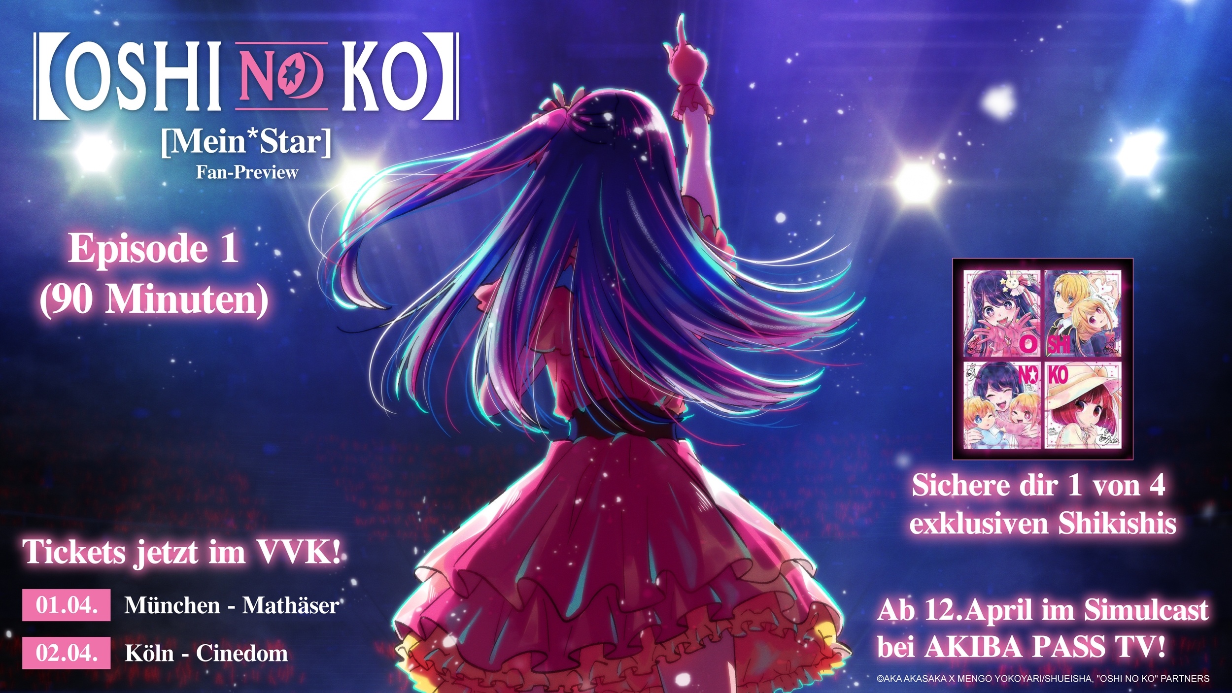 Peppermint Puzzle – [Oshi No Ko] / Mein*Star – 1000 Teile – Offiziell Lizenziertes Anime-Puzzle Für Fans, Weißes Motiv, Hohe Passgenauigkeit