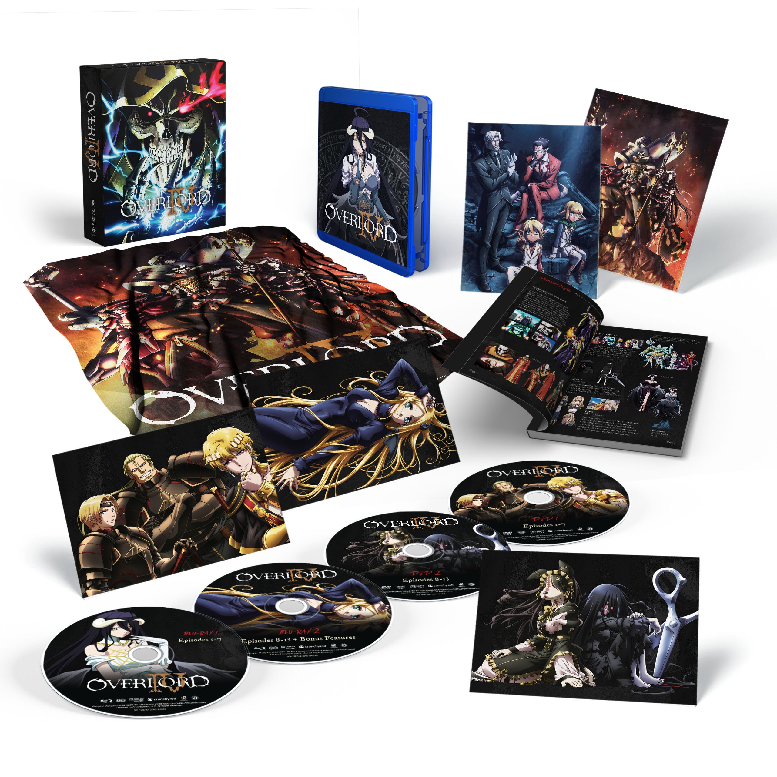 Overlord IV Limited Edition Rules Crunchyroll's October 2023 Blu