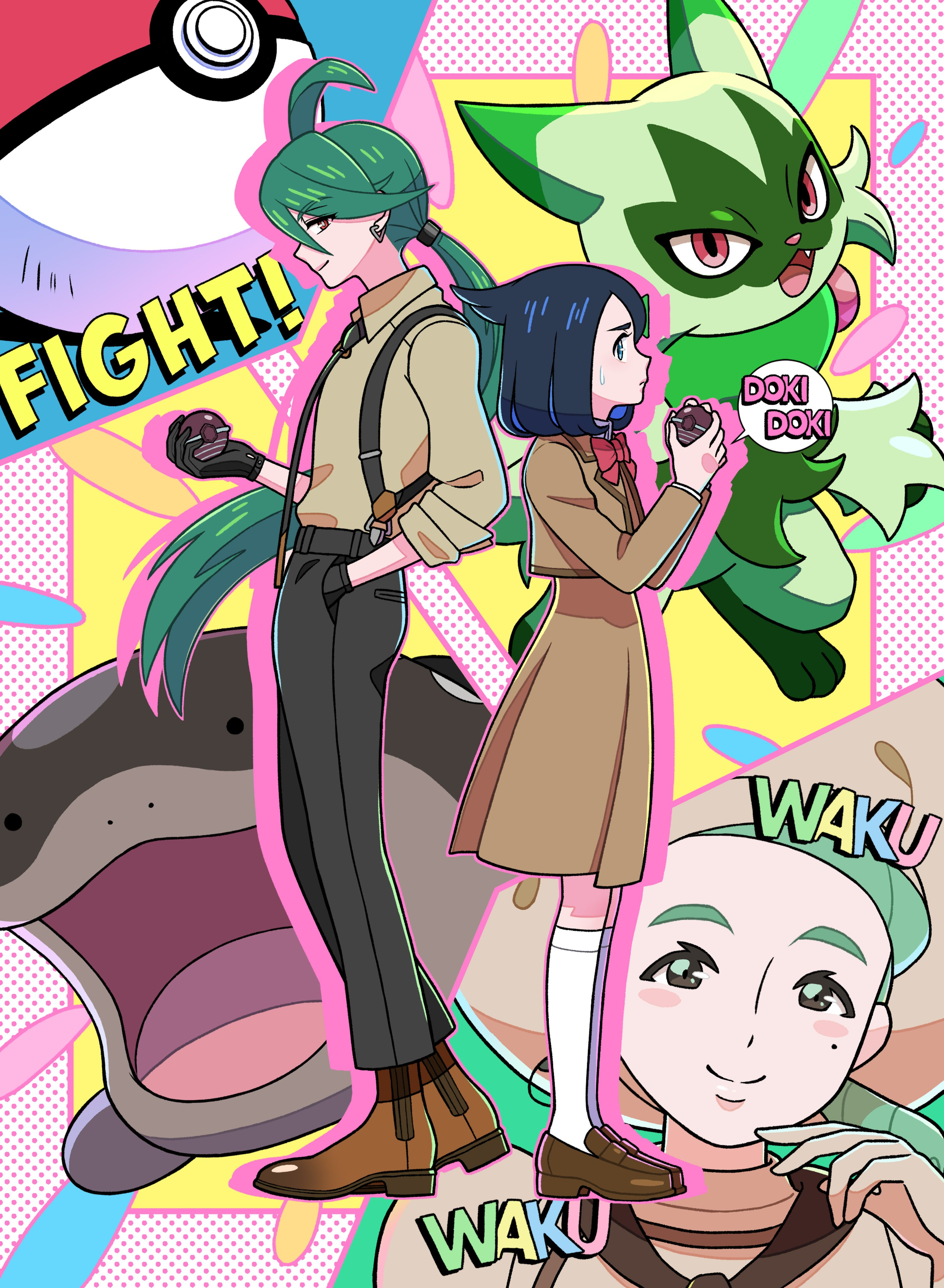 Pokémon Horizons TV Anime Challenges the Paldea Elite Four in New