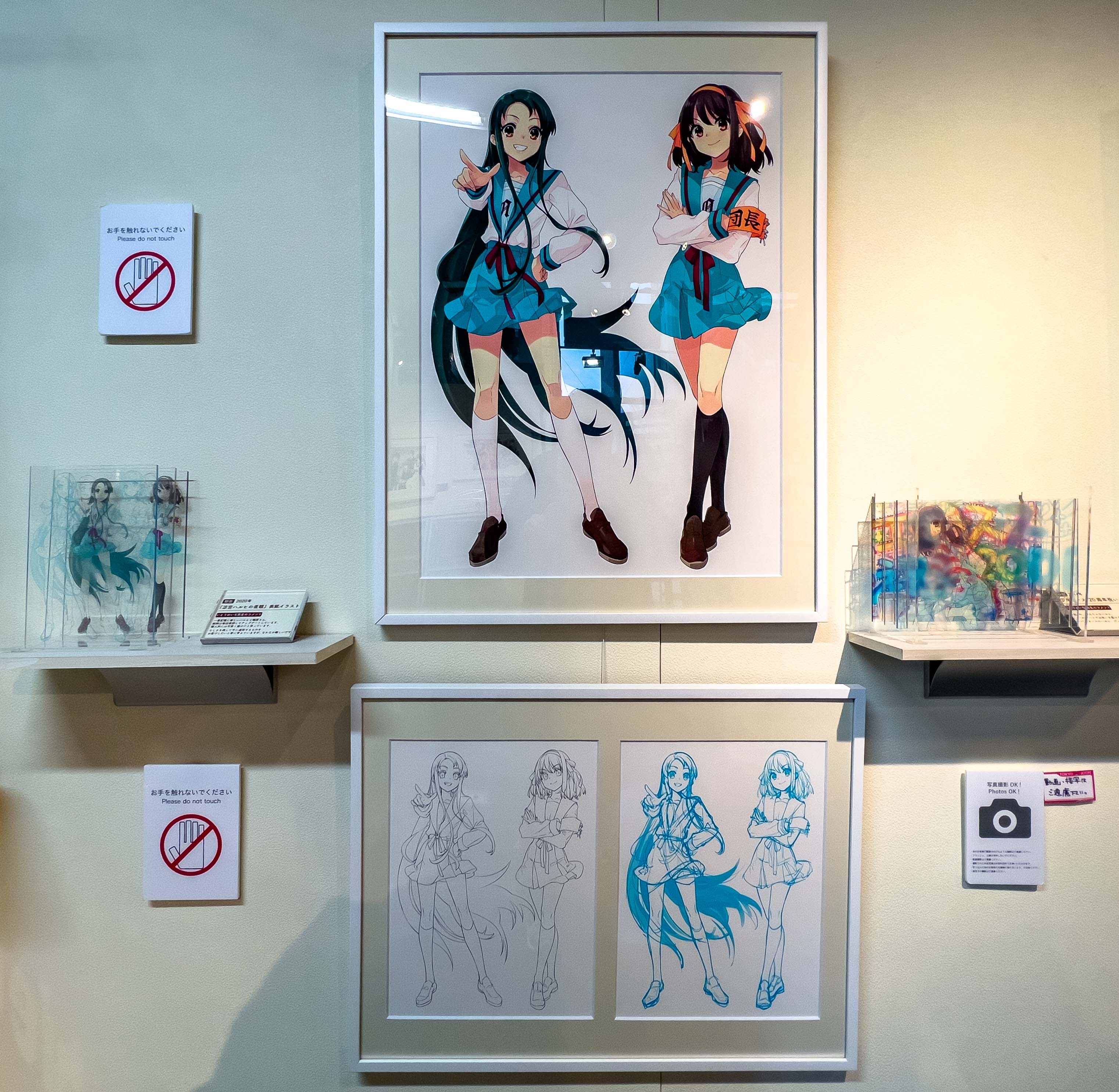 Haruhi Suzumiya - Pameran khusus ilustrasi Noizi Ito di Akihabara