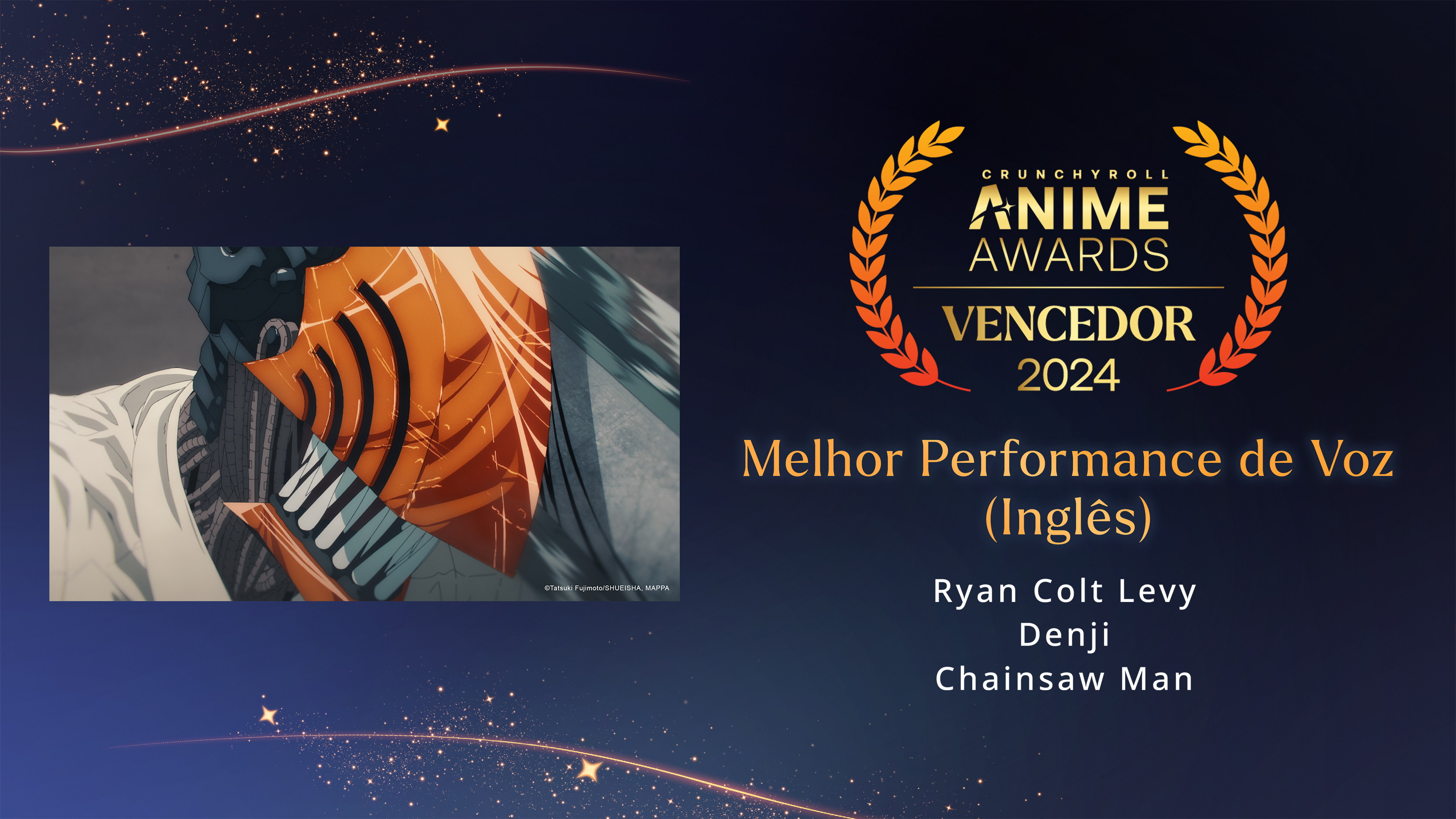 Melhor Performance de Voz Inglês Anime Awards 2024