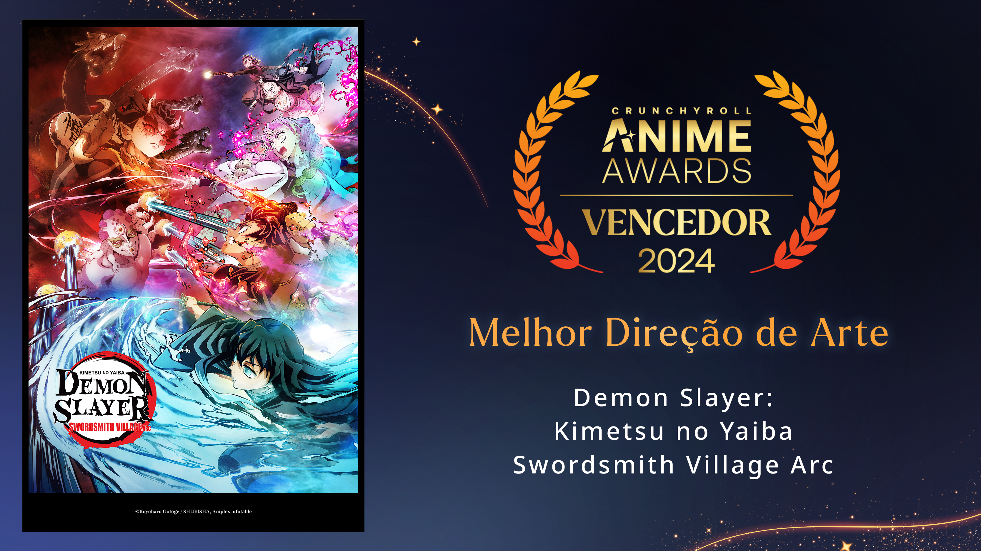 Melhor Direção de Arte Anime Awards 2024