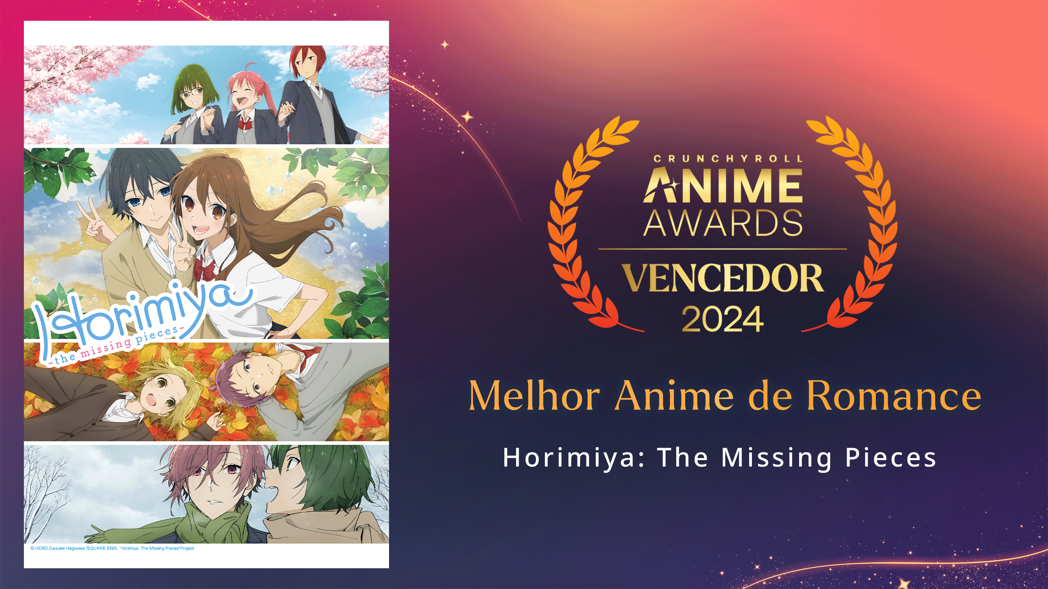 Melhor Anime de Romance Anime Awards 2024