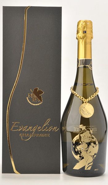 未開封 EVANGELION Sparkling Wine 2009 箱付 350x600