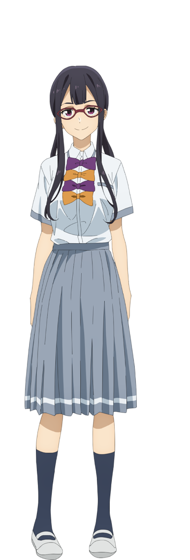 تصميم شخصية كوتو تسوكينوكي في أنمي Too Many Losing Heroines!