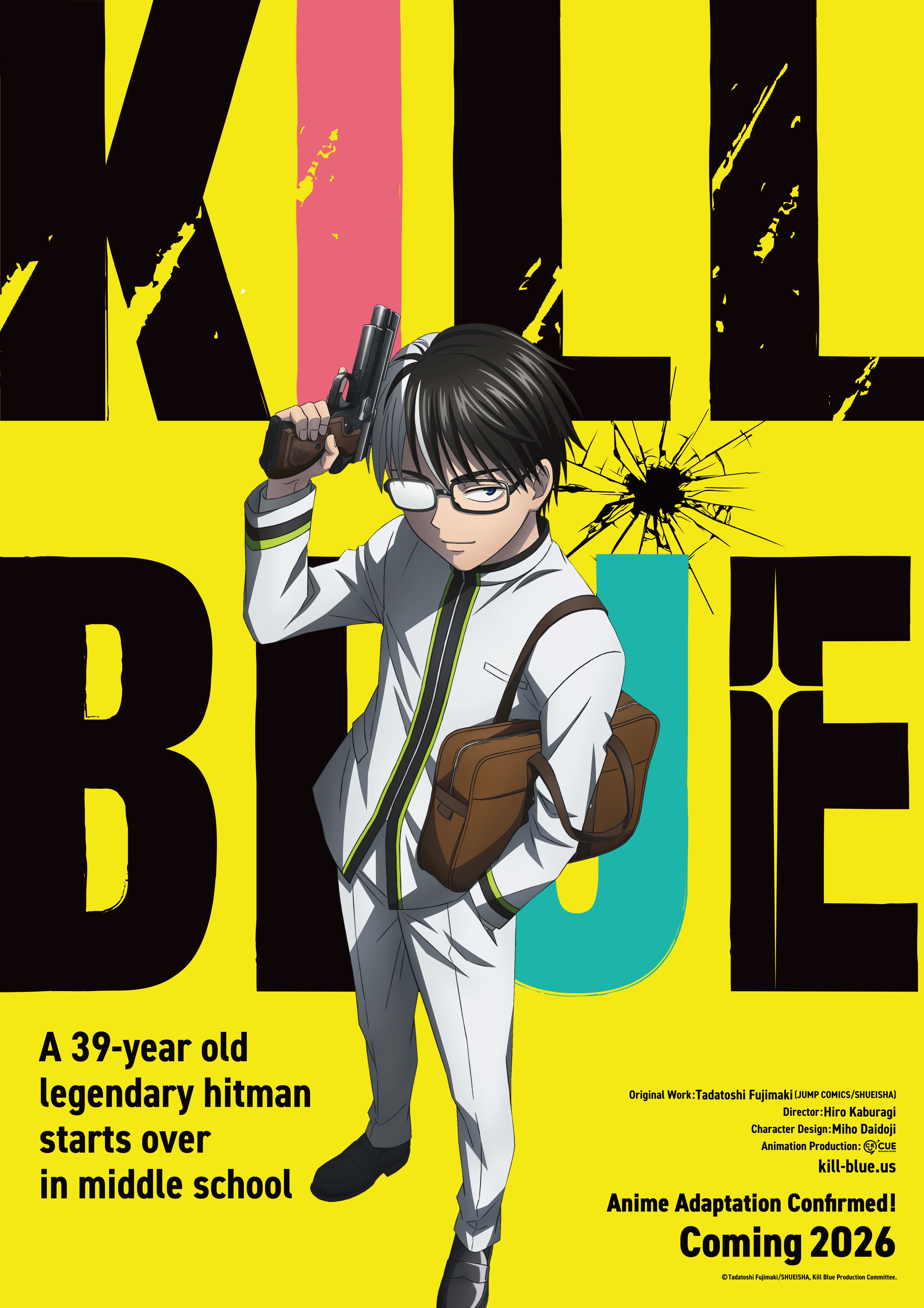 Kill Blue Manga Announces TV Anime Adaptation for 2026 