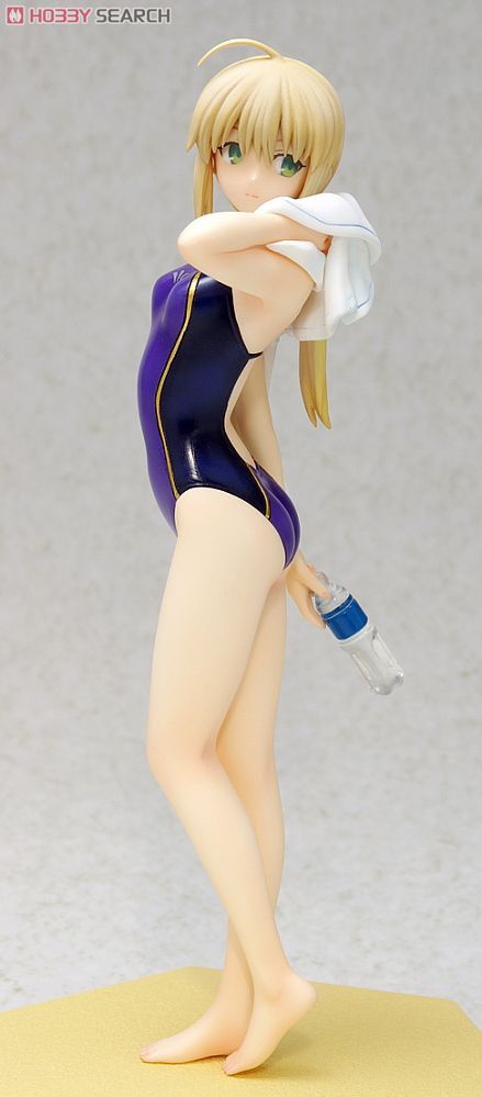 Fate/hollow ataraxia's Saber Alter Dons Swimsuit for