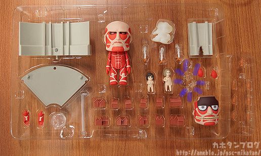 Nendoroid 360 Attack On Titan - Playset Goodsmile Première édition, Occasion