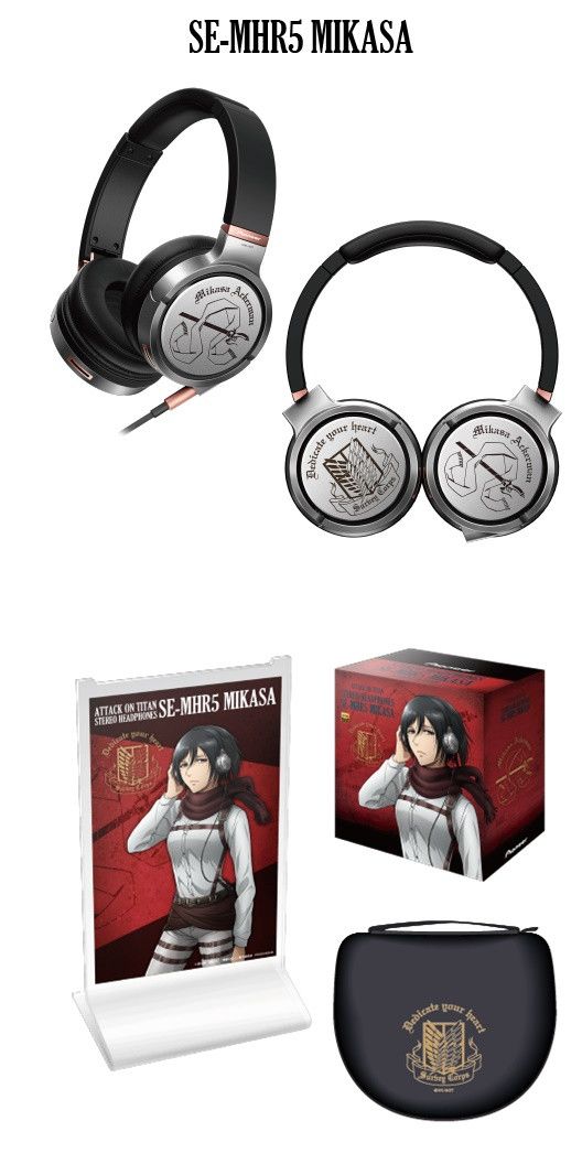 Enjoy Music with Onkyo's New Attack on Titan Collaboration