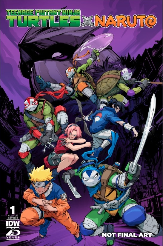 Teenage Mutant Ninja Turtles x Naruto