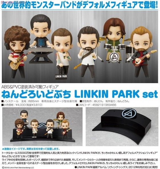 Good Smile Company Schedules Nendoroid Linkin Park Set