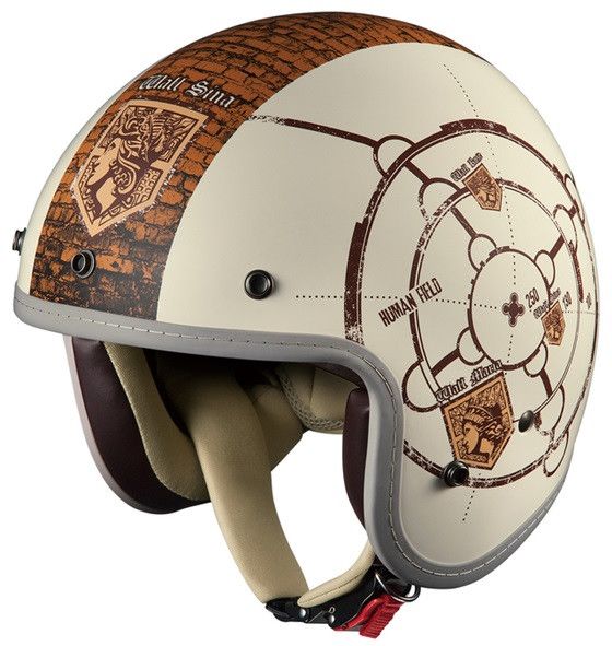 Attack on Titan" Collaboration Motorcycle Helmets Offered - Crunchyroll News