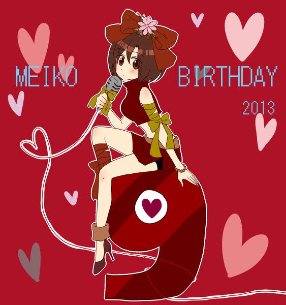 アニメ RAINBOW ~ALL WITH MEIKO~ VIDEO: Vocaloid Meiko's Ninth Birthday Celebrated with V3 Software