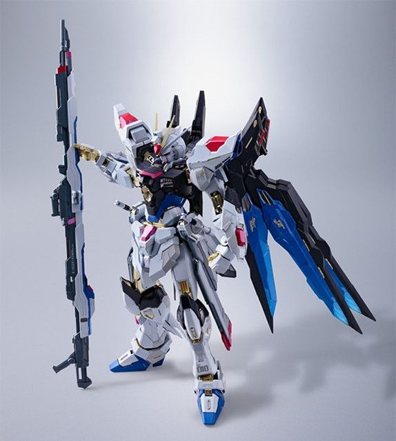ロボット BANDAI L BUILD STRIKE FREEDOM GUNDAM Tamashii Nations Releases 