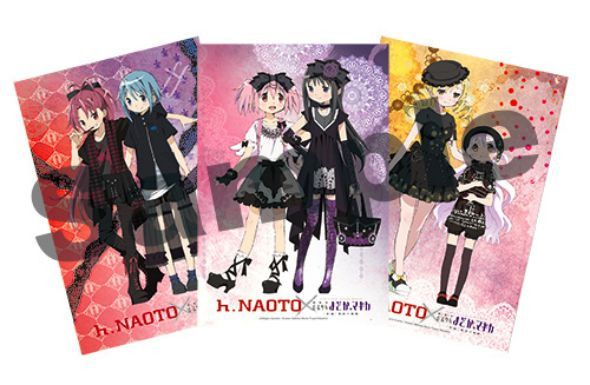 まどか☆マギカ　h.NAOTO h.NAOTO x Puella Magi Madoka Magica Can Badge by h.NAOTO