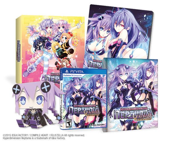 hyperdimension neptunia card sleeves Re;Birth Collection Pack (Asian Import Multi-L weapon and costume customization than you can shake a Lvl Neptune (Purple Heart) - Card