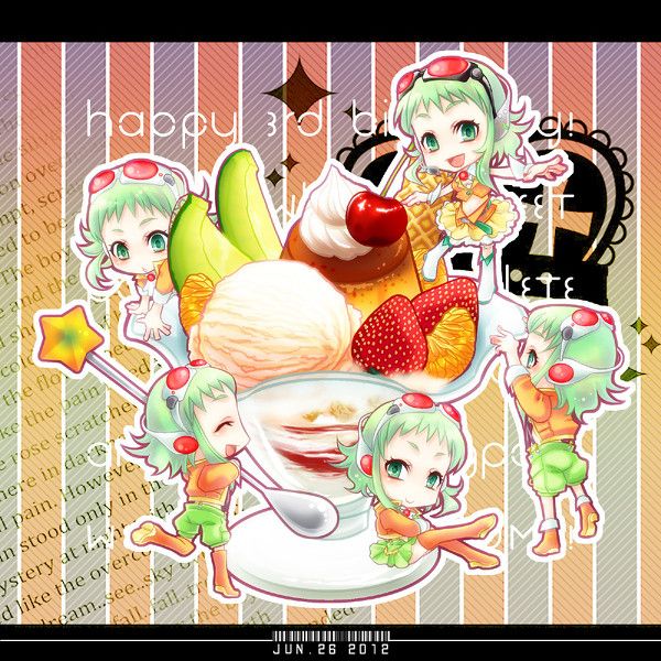 売れ筋新商品 Happy Third News Crunchyroll - Gumi! Vocaloid to Birthday その他