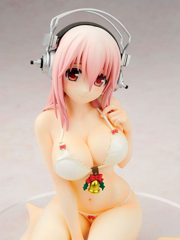 Christmas Comes Early For Super Sonico Swimsuit Santa Figure