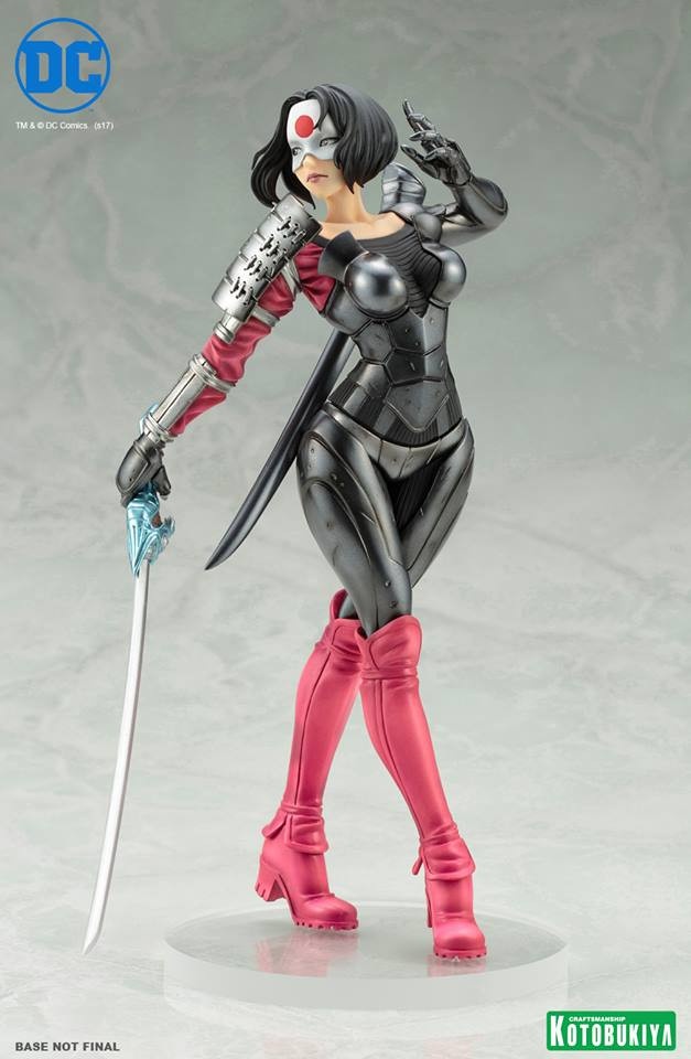Kotobukiya Offers DC Comics Inspired Katana Bishoujo Figure