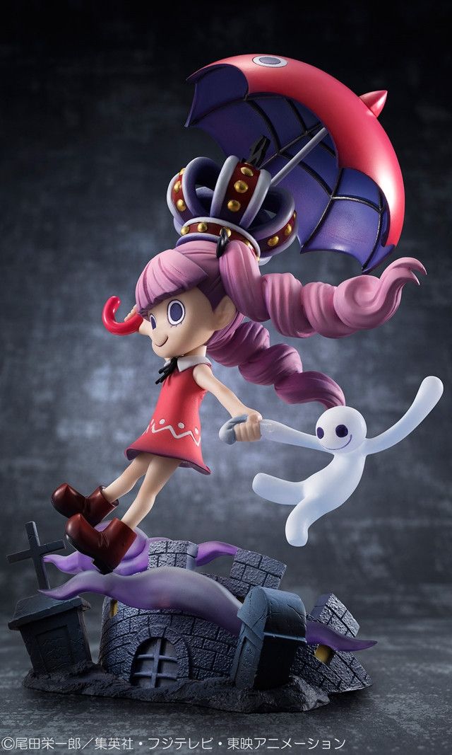 MegaHouse - Portrait.Of.Pirates P.O.P CB-EX ペローナ【GOTHIC】 ONE PIECE(ワンピース) 1/8 完成品 フィギュア 一部店舗&amp;オンラインショップ限定 メガハウス 中古】(本体A/箱B)Portrait.Of.Pirates ワンピース CB-EX